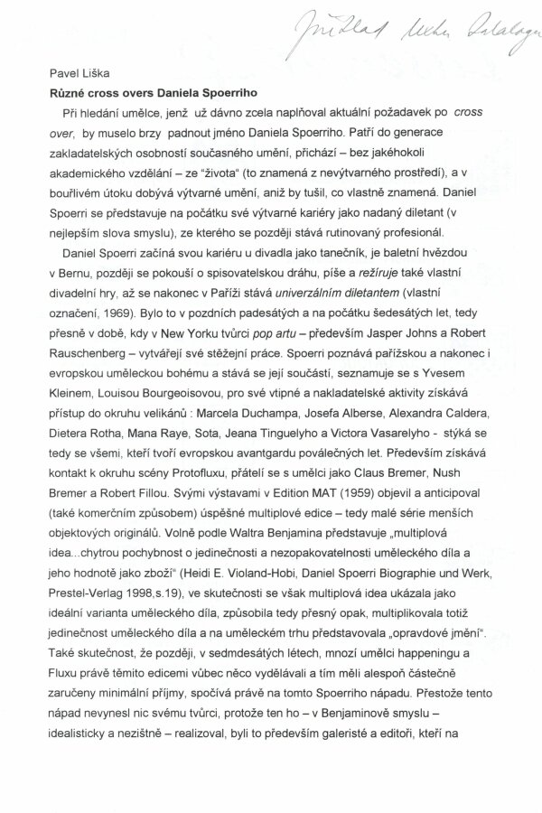 překlad textu katalogu